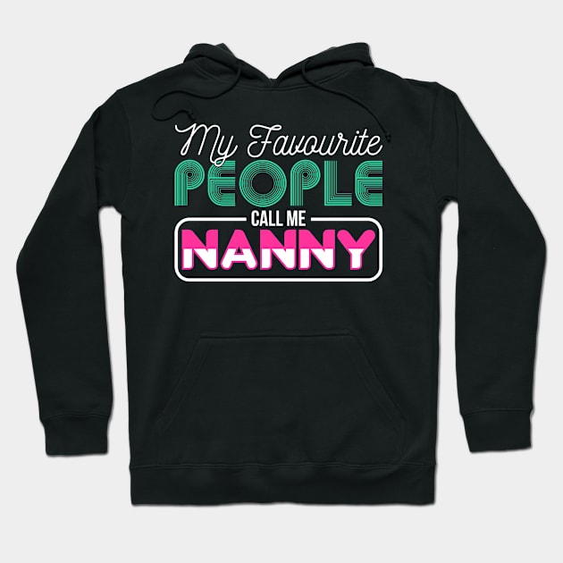 Nanny Mimi Baby tee Hoodie by Caskara